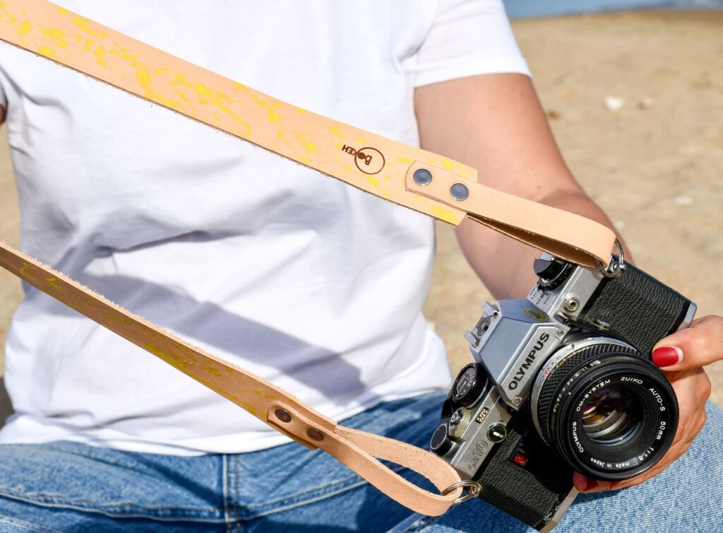 Splash Leather Camera Strap 2