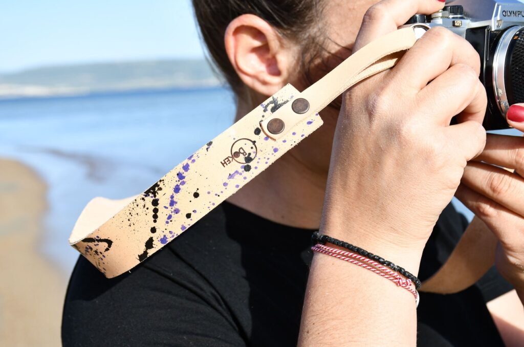 Splash Leather Camera Strap 1