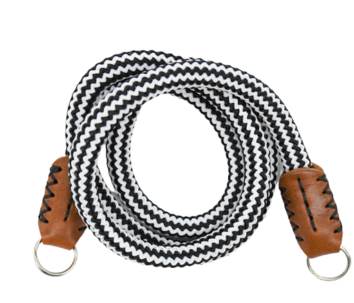 Black - White-rope-strap